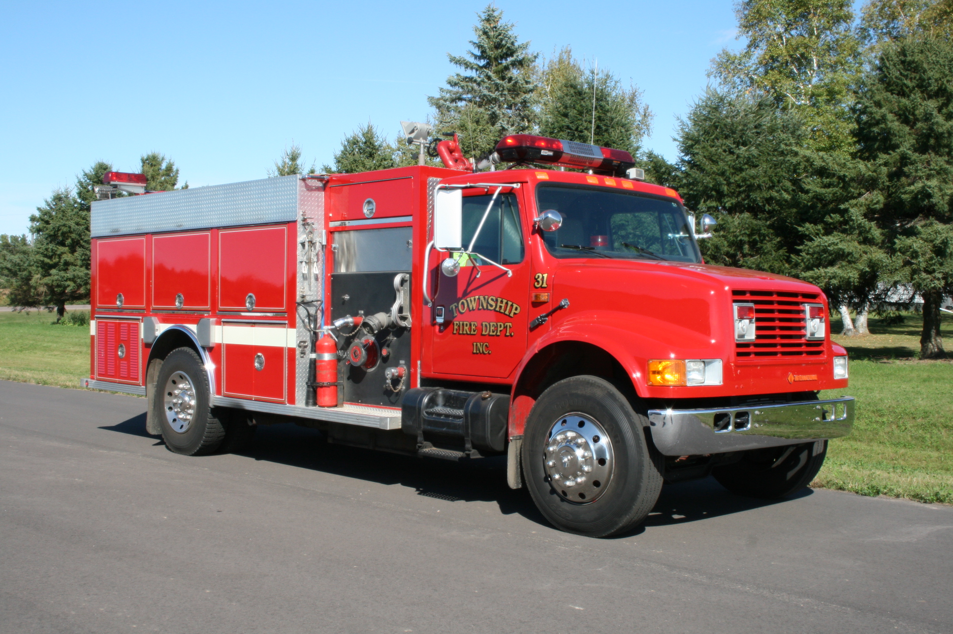 Washington Township fire truck #31